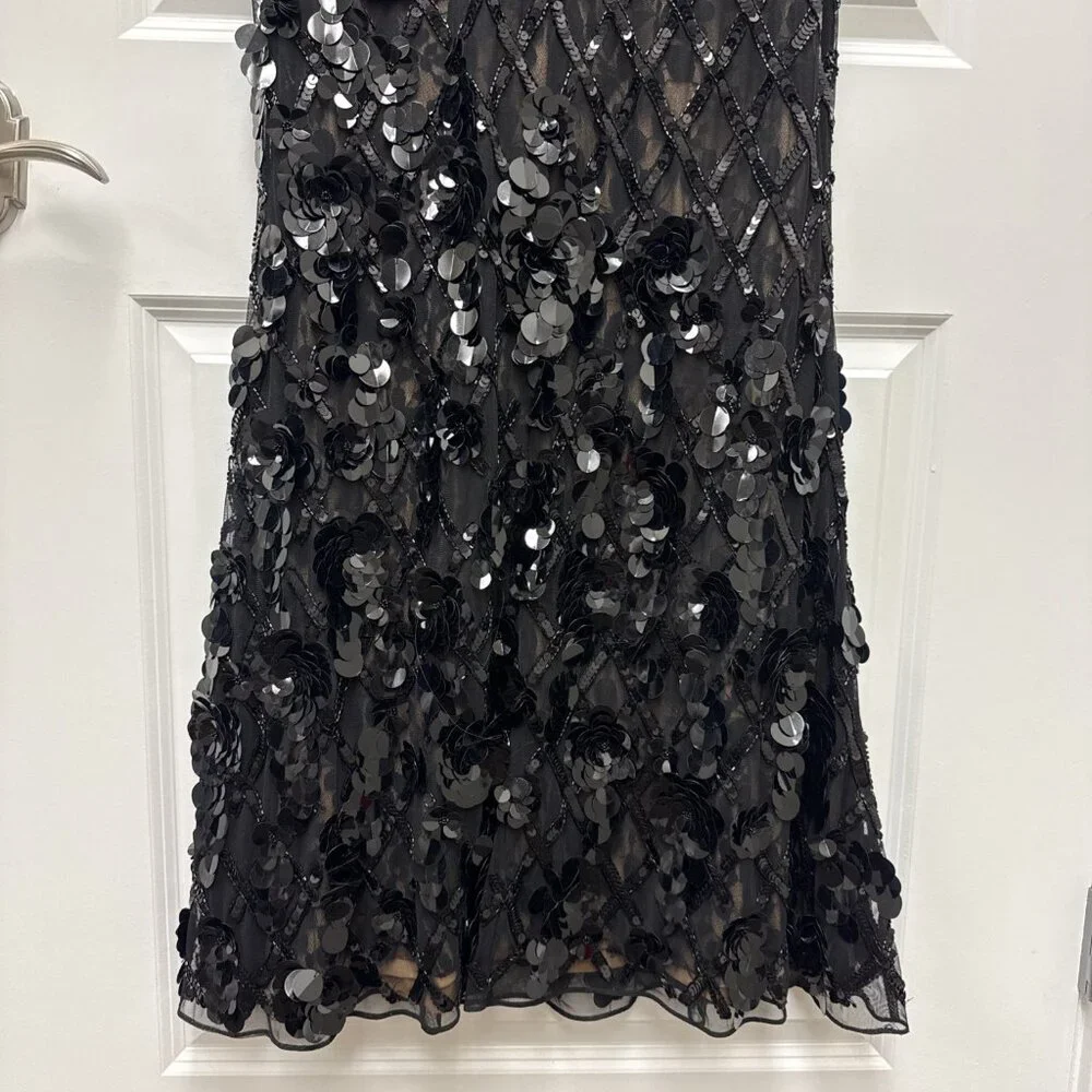 Mac Duggal Size 6 Black 94277 Embellished Sleeveless Mermaid Formal Gown Dress - Picture 9 of 16